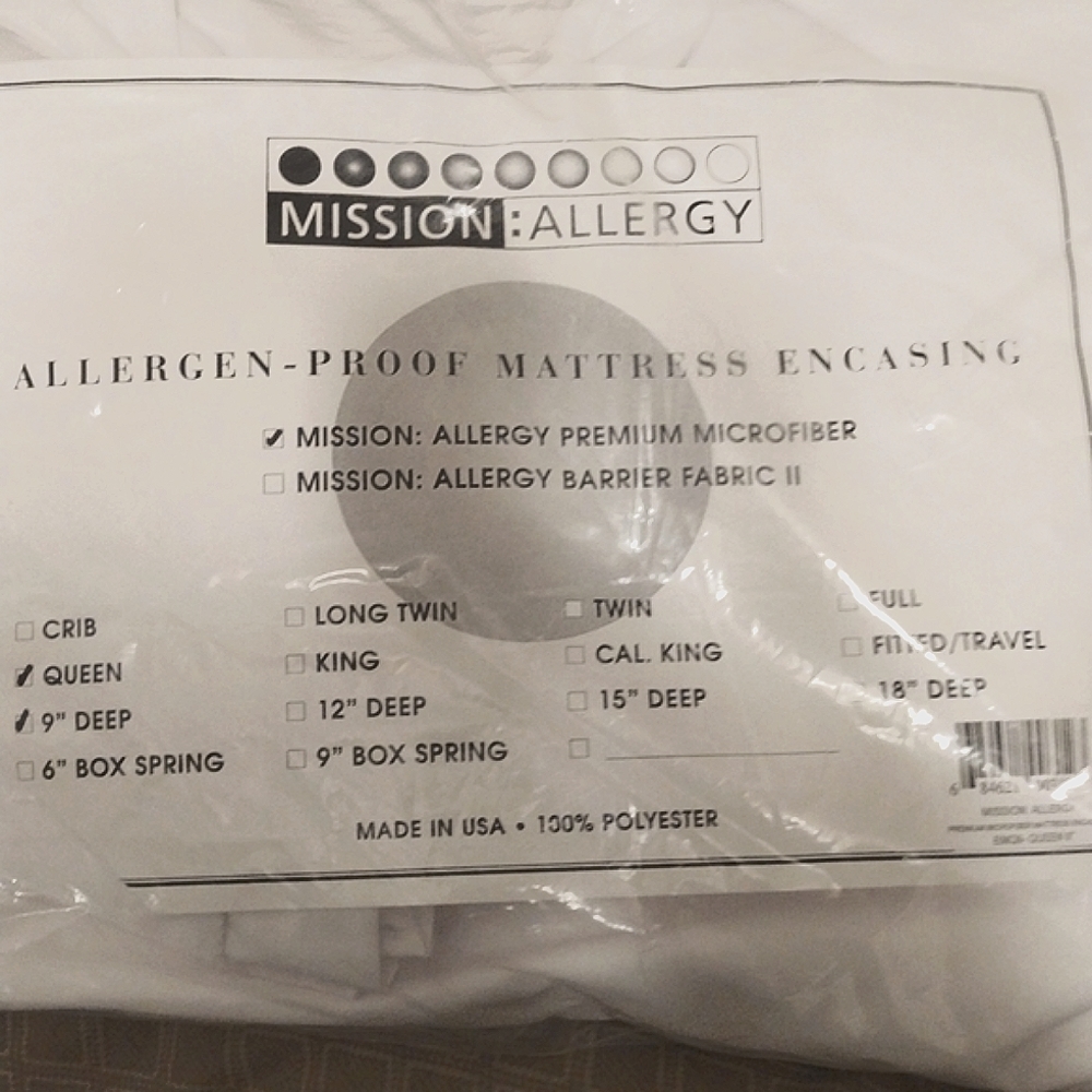 Allergen Proof Mattress Encasing
